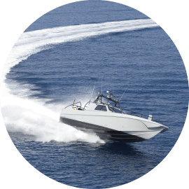 mission Speedboat im Wasser - Mission von Wilde-IT