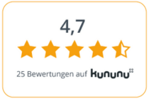 Kununu Bewertung 4,7 für Wilde-IT