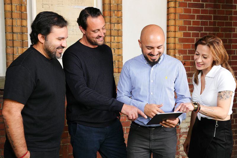 Mitarbeiter und Geschäftsführer der Wilde-IT