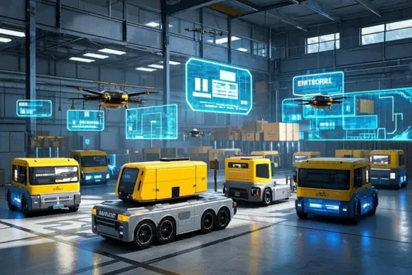 ki in der industrie sorgt für effiziente logistik und materialversorgung